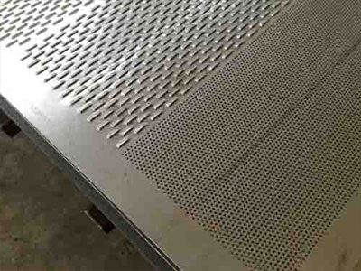 镀锌板冲孔网 - 上海昶泽冲孔网筛有限公司图片2