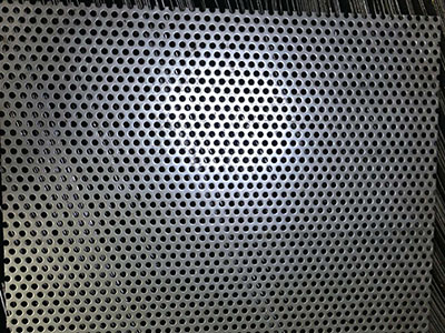 钢板冲孔网 - 上海昶泽冲孔网筛有限公司图片2