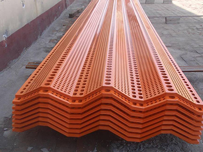 防风抑尘网 - 上海昶泽冲孔网筛有限公司图片2