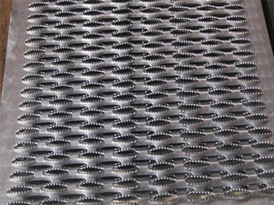 金属防滑板 - 上海昶泽冲孔网筛有限公司图片4