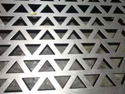 三角孔冲孔网 - 上海昶泽冲孔网筛有限公司图片4