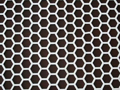 六角孔冲孔网 - 上海昶泽冲孔网筛有限公司图片3
