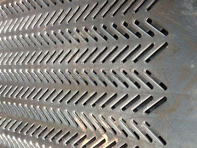 八字孔冲孔网 - 上海昶泽冲孔网筛有限公司图片2