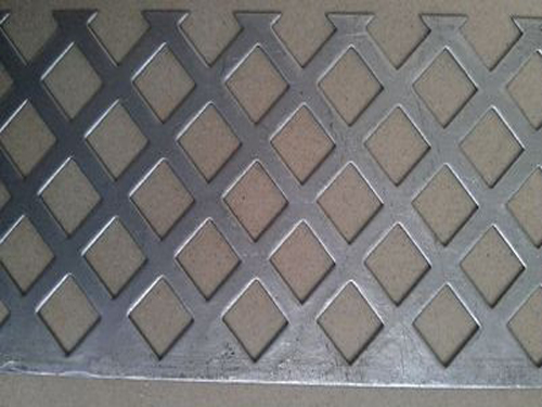 菱形孔冲孔网 - 上海昶泽冲孔网筛有限公司图片2