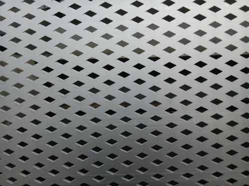 菱形孔冲孔网 - 上海昶泽冲孔网筛有限公司图片3